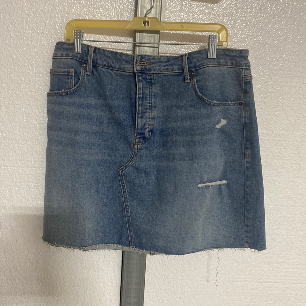 Womens jean skirt
